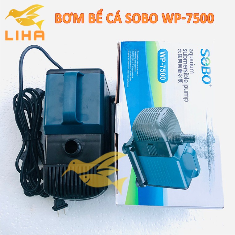 Máy Bơm Sobo WP-7500 (105W-5500L/H-5M) - Máy Bơm Nước Cho Hồ Cá
