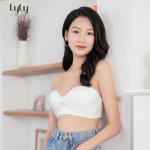Áo ngực không dây đệm hơi bàn tay AL076 Lylylorem