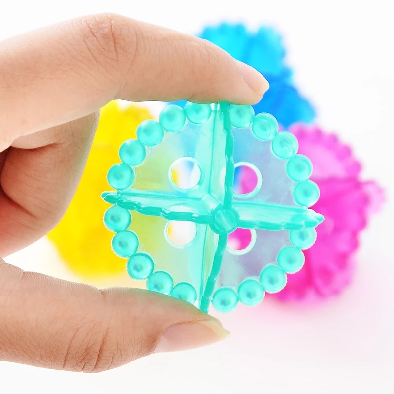 Bóng giặt nhựa trong máy hỗ trợ làm mềm quần áo