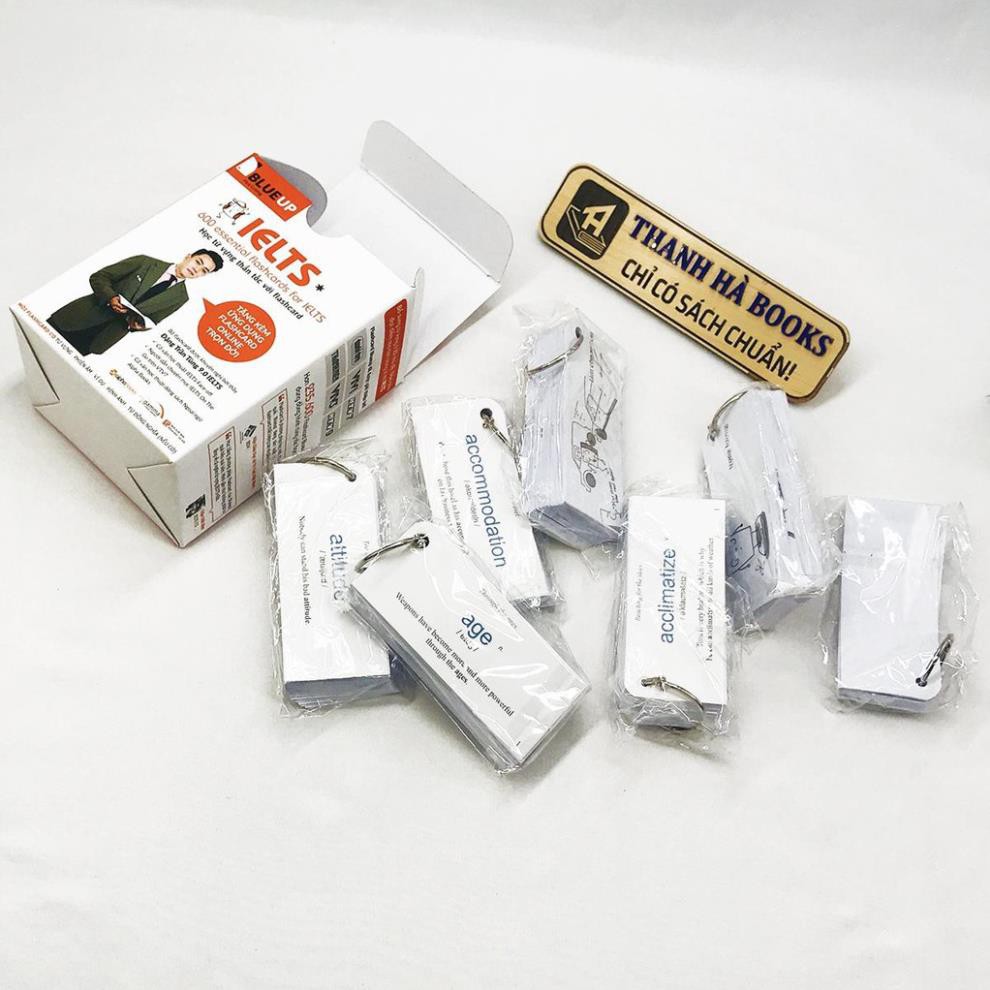 Sách - Blueup Ielts 1 - Học 600 Từ Vựng Thần Tốc Với Flashcard [AlphaBooks]