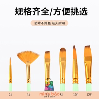 BỘ 6 CÂY CỌ VẼ PASTEL KEEP SMILLING A6332