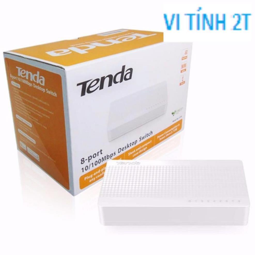 BỘ CHIA MẠNG 8 CỔNG SWITCH TENDA 8 PORT S108