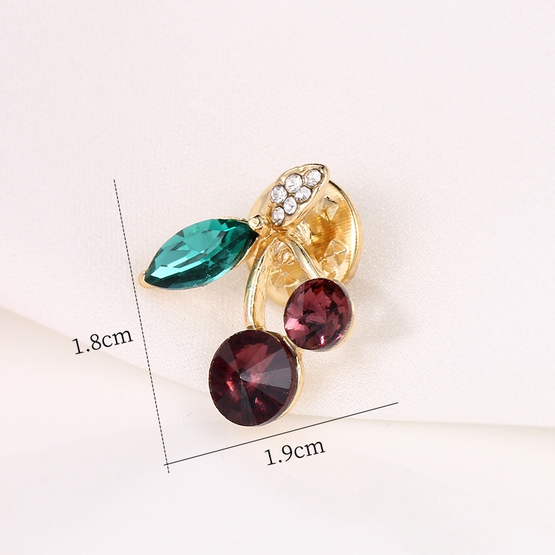 Trâm Cài Áo Hình Trái Cherry Dễ Thương