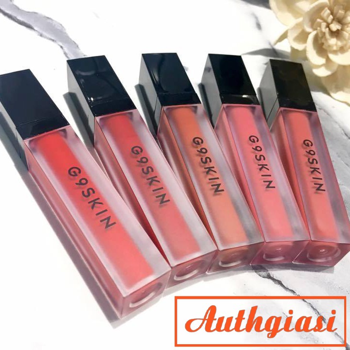 Son kem lì cực lâu trôi G9Skin First Lip Matte G9 Skin 01-08 6g | Thế Giới Skin Care