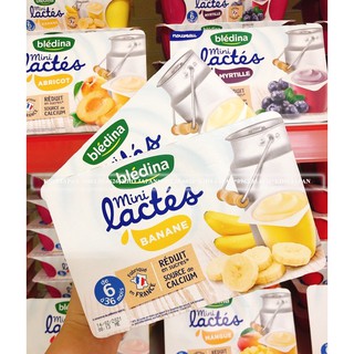 Sữa chua Bledina vị chuối (55gx6 hộp) (từ 6 tháng)