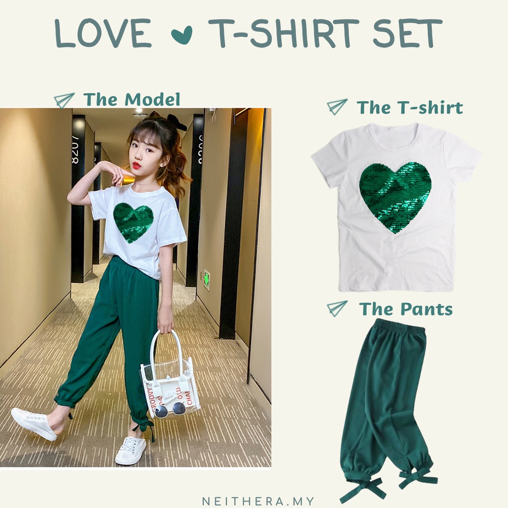 Set Đồ 2 Món Thời Trang Mùa Hè Cho Bé Gái (3-12 Tuổi)