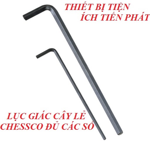 Lục Giác Lẻ Số 17mm - 19mm - 21mm  - 22mm - 24mm Chessco - Licota Cao Cấp Thép CR-V (Chính Hãng)