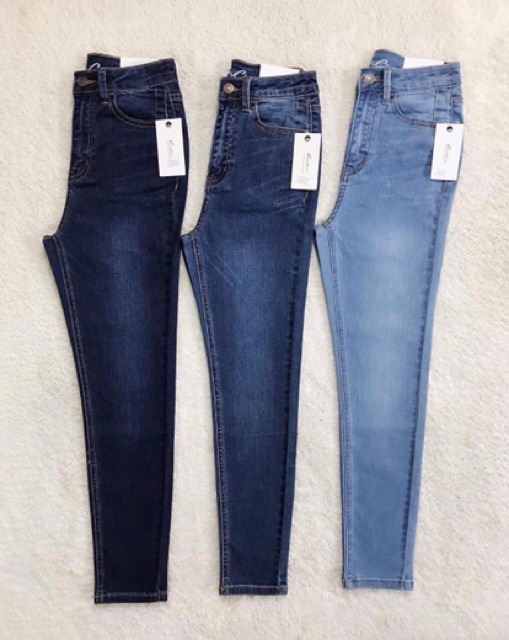 quần jeans 9 tất   form skinny