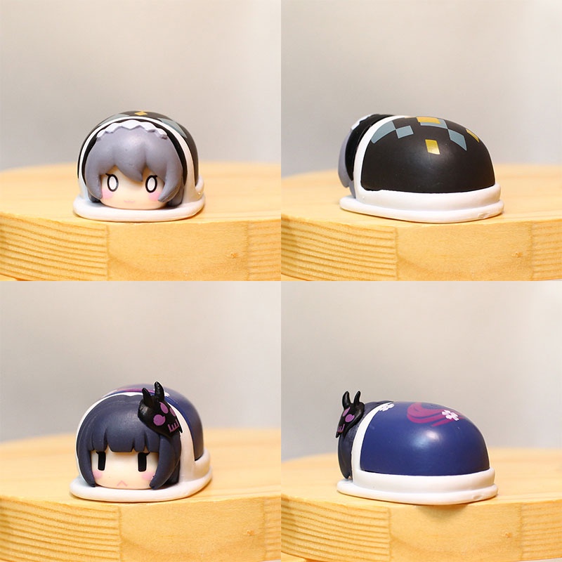 1 Bộ / 7 Mô Hình Nhân Vật Hankai Va Chạm 3 Phong Cách Kiana Mei Bronya sakura Dễ Thương