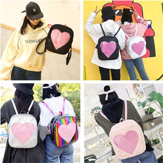 [TẶNG KIM BĂNG LỖ TREO MÓC KHÓA] Itabag / Balo trái tim - Ngôi sao