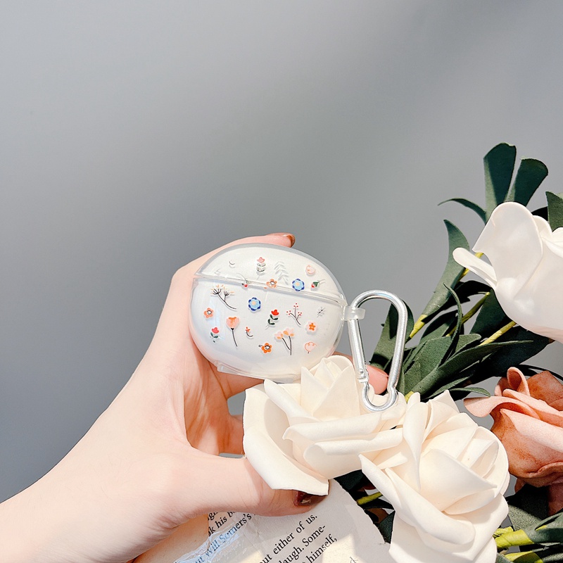 Ốp Điện Thoại TPU Mềm Trong Suốt In Hoạt Hình Phi Hành Gia Mặt Cười Cho Edifier X2 TWS