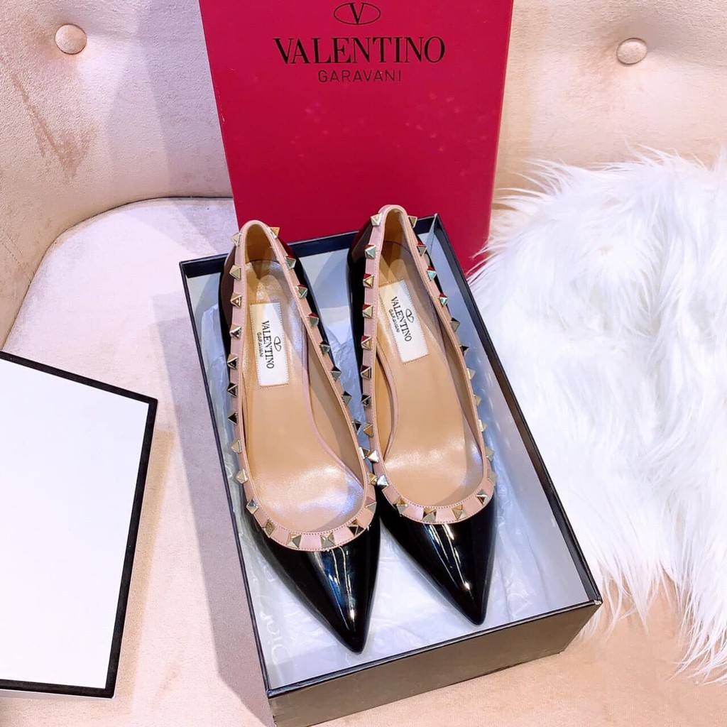 CAO GÓT VANLENTINO VIỀN ĐINH HÀNG FULL HỘP CHUẨN SỊN