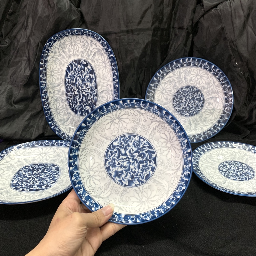 Bộ bát đĩa nhiều người nổi tiếng dùng - cầm nặng, chắc tay, dày dặn Decor - OHOHO HOME
