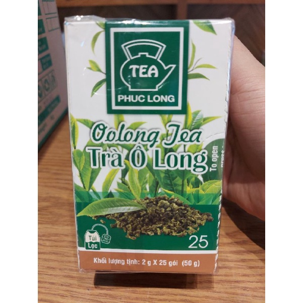 Trà Ô Long Phúc Long túi lọc 25 gói x 2g