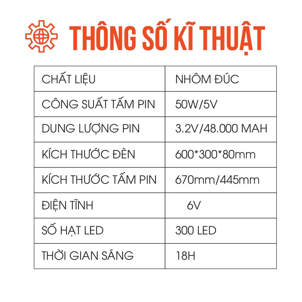 Đèn năng lượng mặt trời đường phố Army - VITI SNART công suất 400W