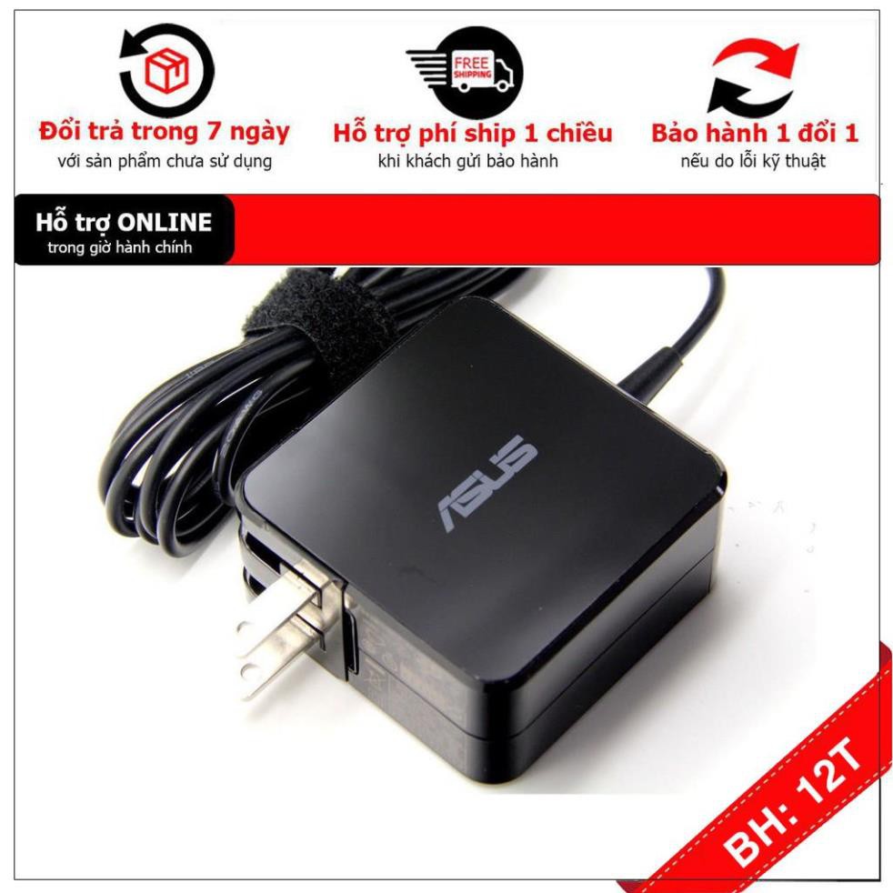 [BH12TH] [- Sạc cho Laptop Asus K555LA K555LB K555LD K555LN 19V 3.42A vuông bảo hành 12 tháng