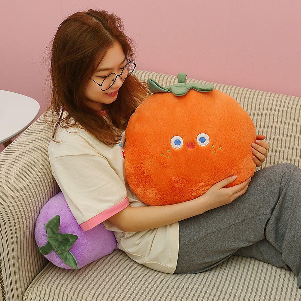 Mmluck Đồ Chơi Nhồi Bông Mềm Mại Hình Rau Củ Quả Quả 4 Phong Cách Làm Quà Tặng Cho Bé