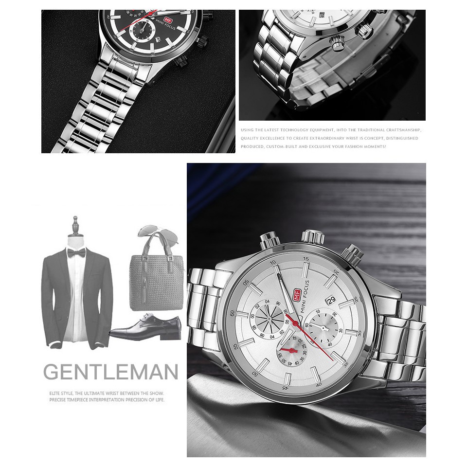 ĐỒNG HỒ NAM MINI FOCUS 0081G DÂY THÉP CAO CẤP Bán lẻ giá sỉ