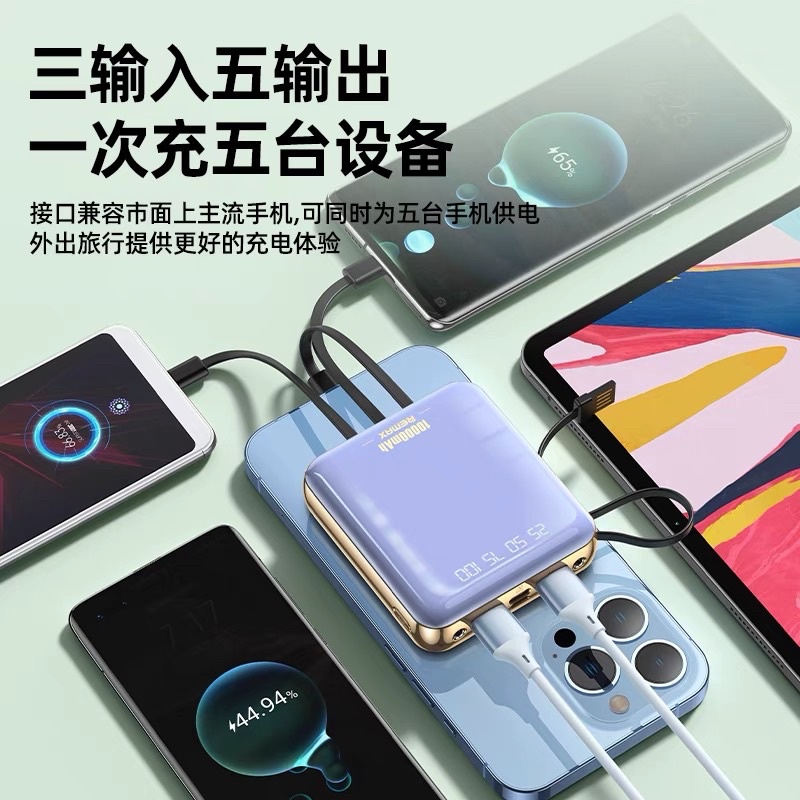 Remax Pin Sạc Dự Phòng RPP-286 10000Mah Có Màn Hình LED Kỹ Thuật Số