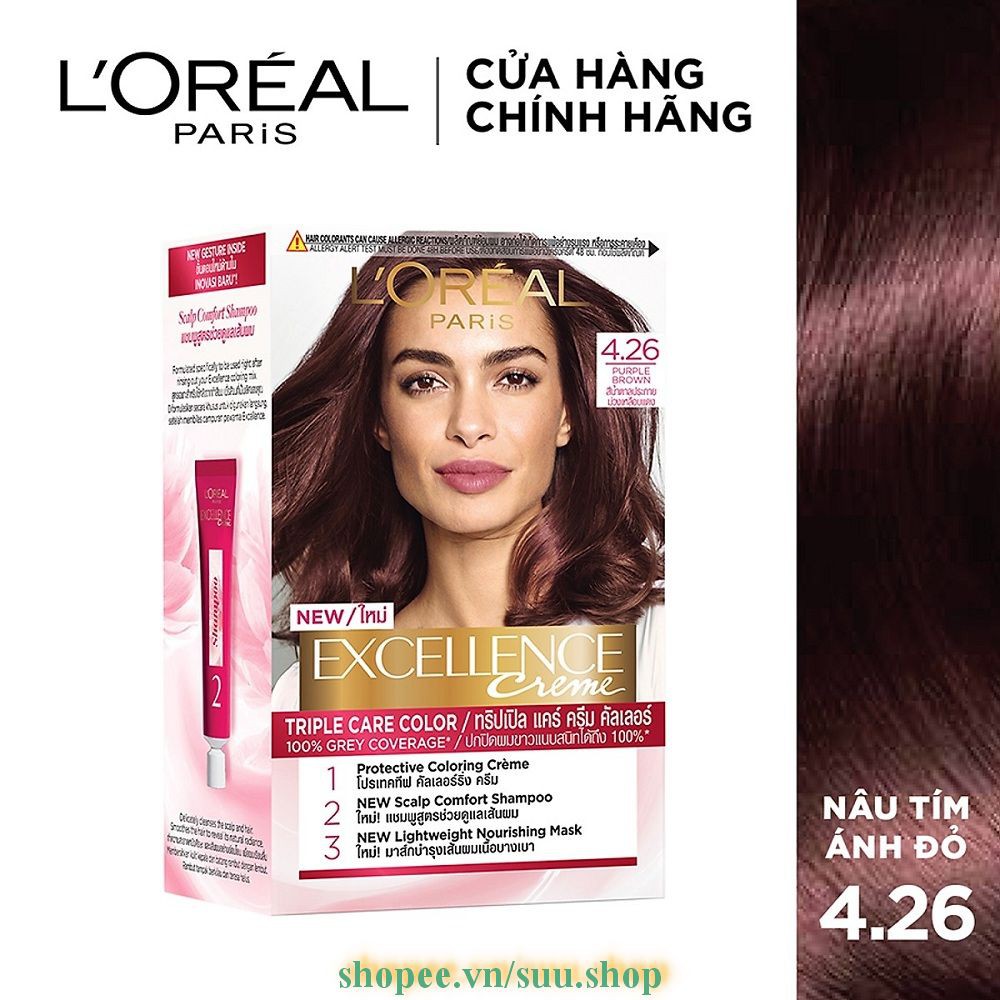 Thuốc nhuộm tóc Loreal Excellence Creme Đủ màu suu.shop cam kết 100% chính hãng | BigBuy360 - bigbuy360.vn