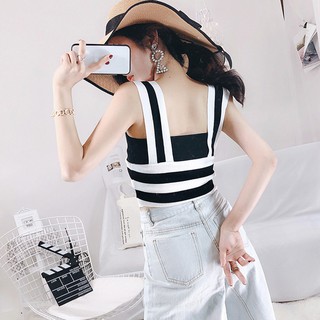 Áo tank top không dây nữ