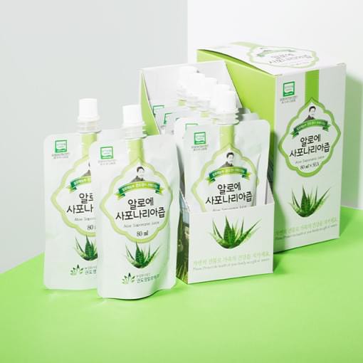(1Gói x 80ml) Nước nha đam SAPONARIA Hàn Quốc hữu cơ 100% - ORGANIC KDY ALOE - nước uống giảm cân - nước uống đẹp da | BigBuy360 - bigbuy360.vn