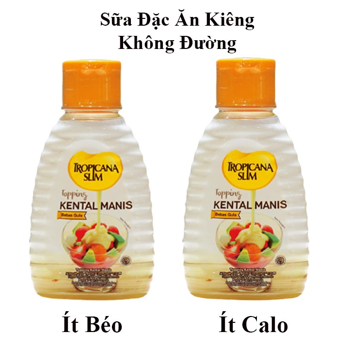 Combo 2 Chai Sữa Đặc Ăn Kiêng Không Đường Tropicana Slim Dành Cho Người Ăn Kiêng Và Tiểu Đường