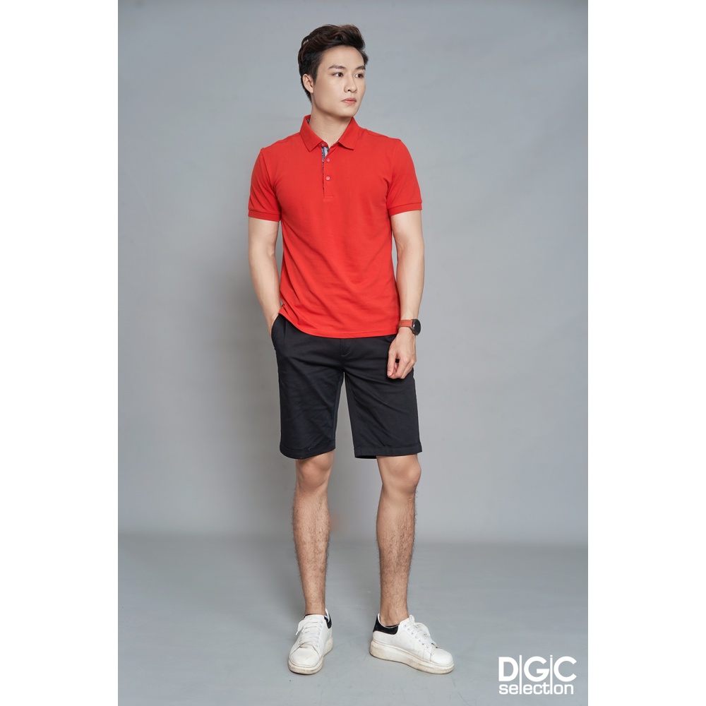 Áo Polo Nam DGCs kiểu dáng slim fit năng động, chất vải Lacoste co giãn tốt thấm hút mồ hôi SAP1911M