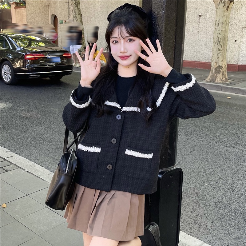 Áo Dạ Tweed Phong Cách Tiểu Thư Siêu Xinh Hàng Cao Cấp _Hàng ORDER