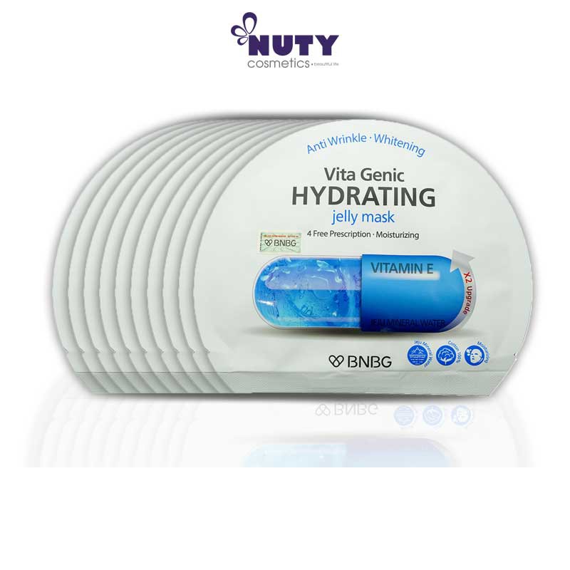 COMBO 10 MIẾNG Mặt Nạ Giấy BNBG Dưỡng Ẩm Vita Genic Hydrating Jelly Mask (30mlx10)
