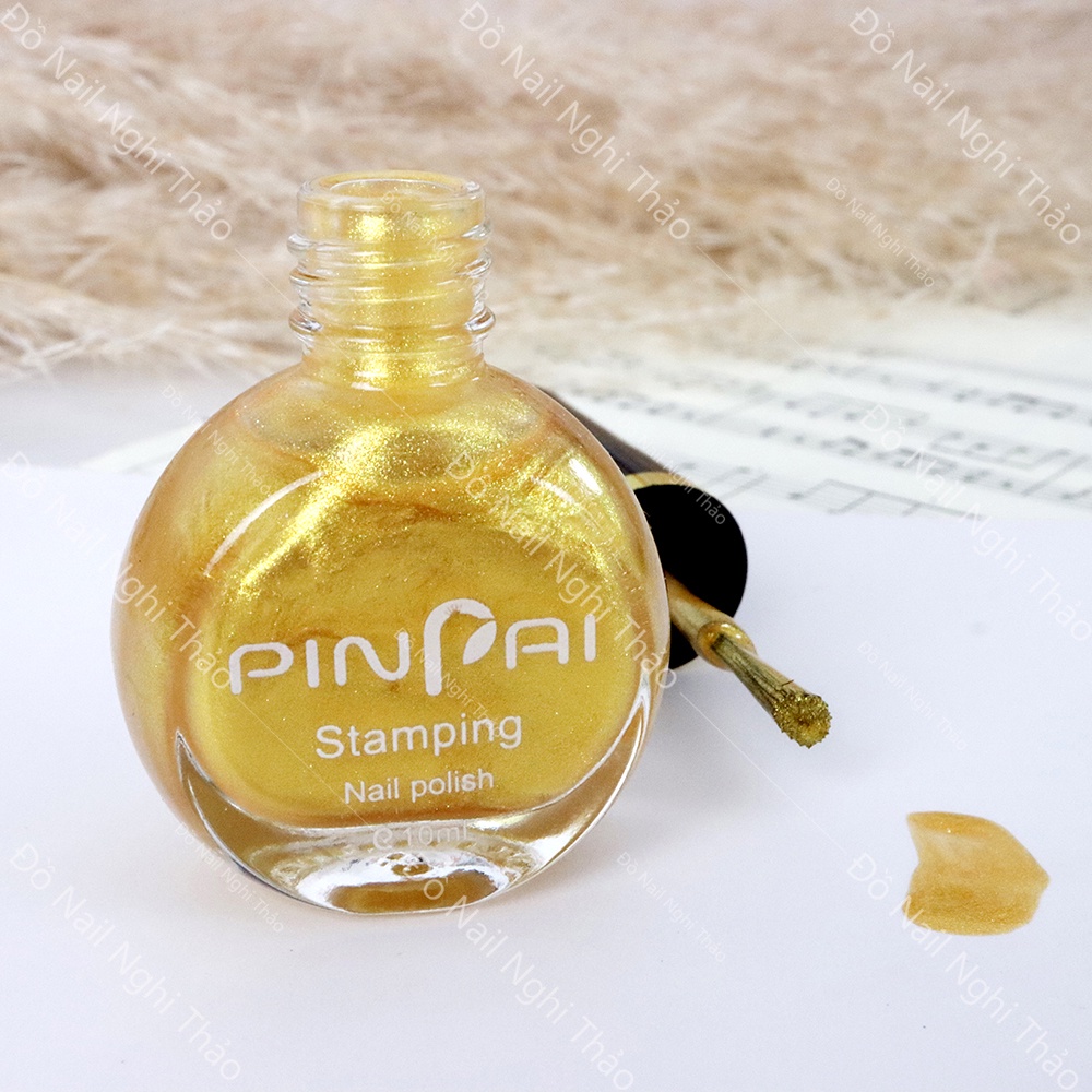 Sơn in móng , mực in nail Pinpai 10ml NGHI THẢO