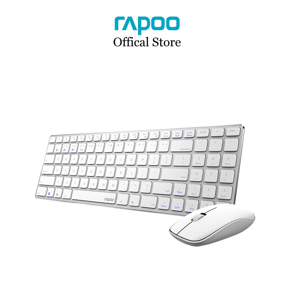 Bộ bàn phím và chuột Bluetooth Rapoo 9300M