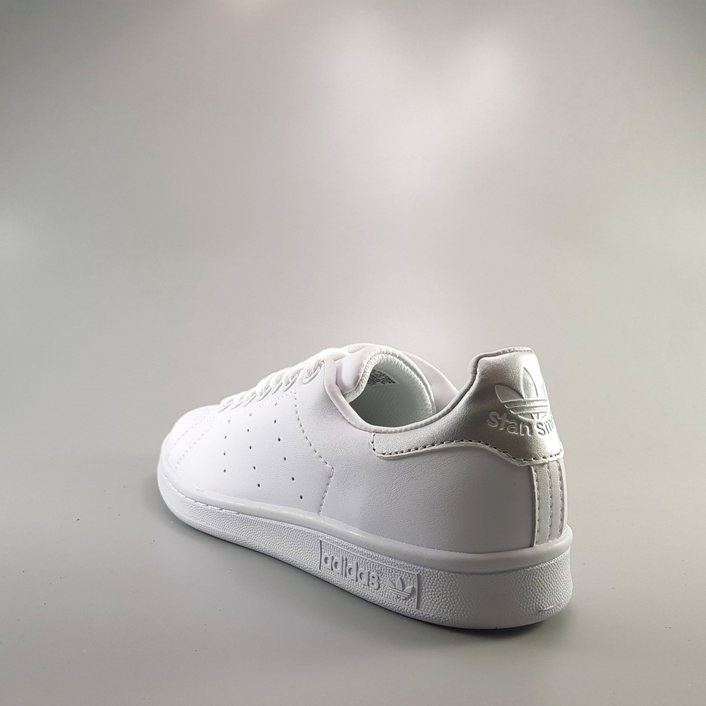 xa kho XẢ KHO THANH LÝ - RẺ Giày Sneaker Stan Smith White/Silver | Sale Rẻ | Có Sẵn 2020 . 2020 new hot * L : ; ;