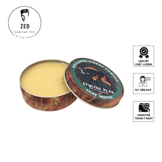 Sáp vuốt tóc styling plan pomade 100gr tạo kiểu, giữ nếp cho tóc. hàng chính hãng