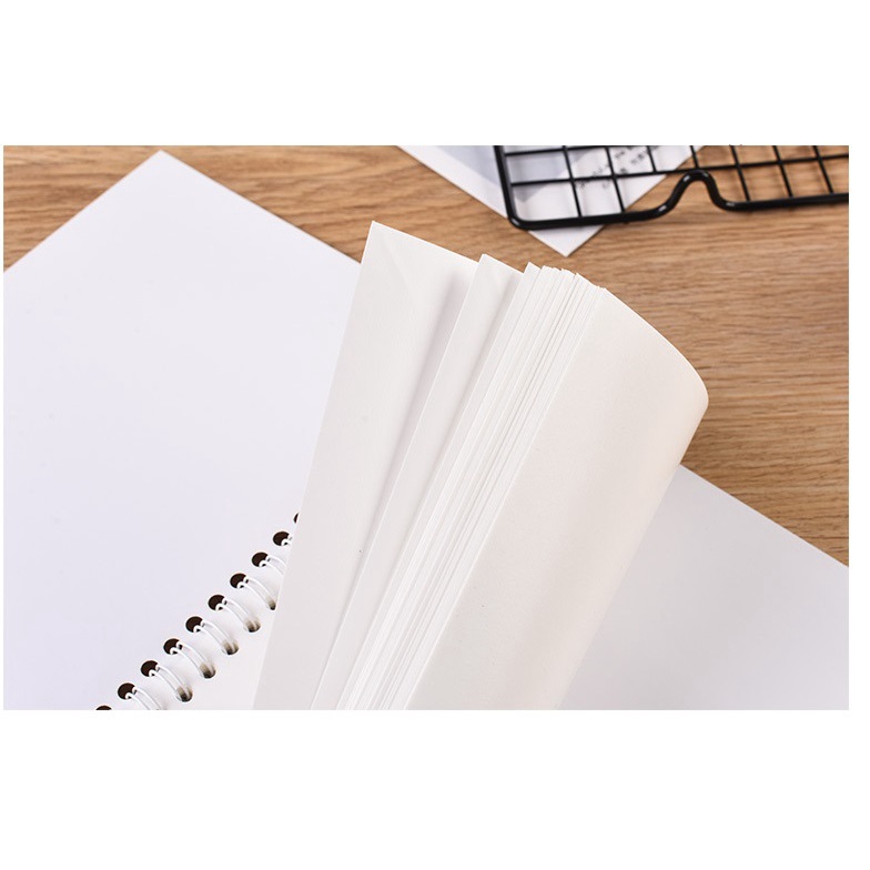 Sổ lò xo chiết và lưu trữ sticker size A5 hình bé gái ZiZi