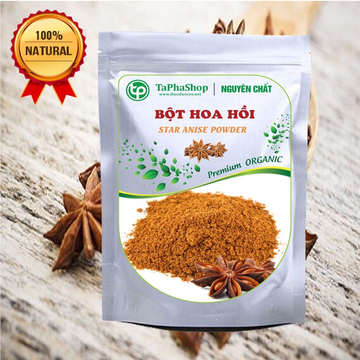 Bột hoa hồi nguyên chất 100g