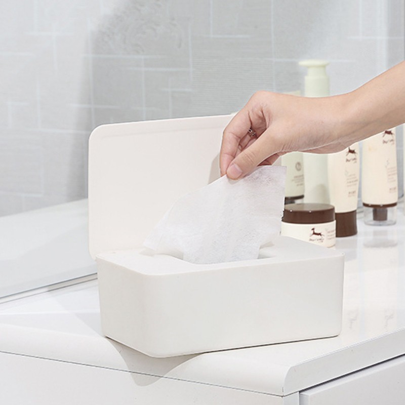 Hộp Đựng Khăn Giấy Ướt Để Bàn