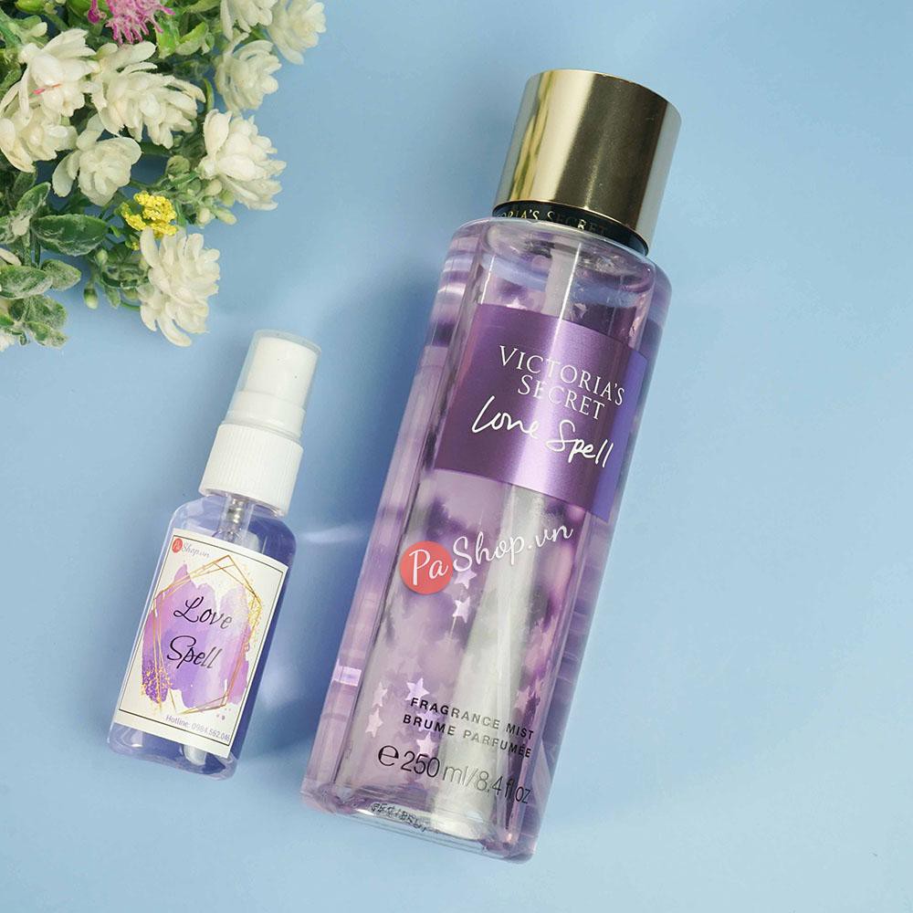 [Hương trái cây] Body mist xịt thơm toàn thân Victoria Secret, BBW 36ML