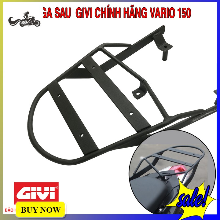 Baga sau Givi gắn xe máy Vario - Phân Phối Chính Hãng