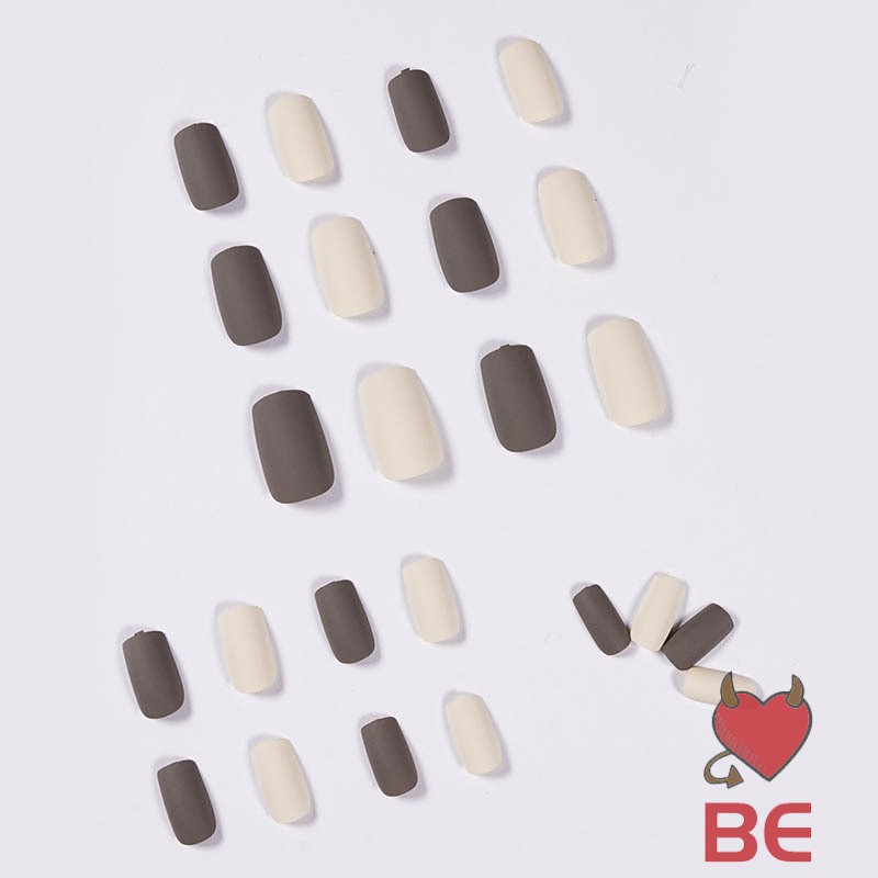YADORNOS Set 24 móng tay giả thiết kế sành điệu hợp thời trang