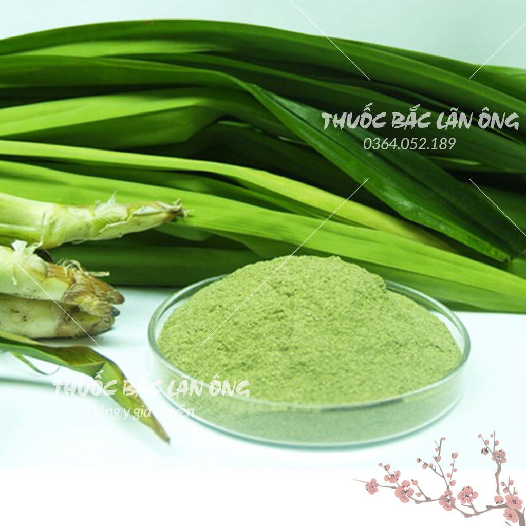 Bột lá nếp sấy lạnh nguyên chất 1kg (Bột lá dứa,lá thơm)