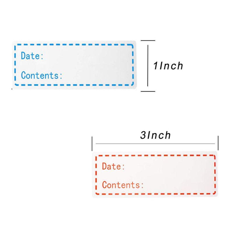 Cuộn 150 Nhãn Dán Ghi Ngày Tháng Dùng Bảo Quản Thực Phẩm Trong Tủ Lạnh Tiện Dụng