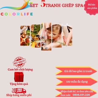 👉SHOPEE TRỢ GIÁ👈KÈM QUÀ TẶNG_BỘ GHÉP FOMEX 5 TẤM TRANG TRÍ SPA CAO CẤP( CÓ ẢNH THẬT)