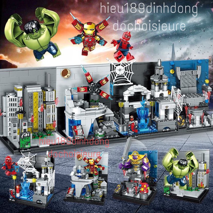 Lắp ráp xếp hình siêu anh hùng 64068