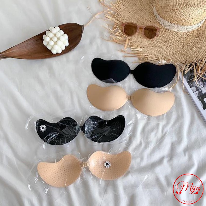 BRA DÁN DÁNG XOÀI SILICON CÀI TRƯỚC NÂNG NGỰC TẠO KHE