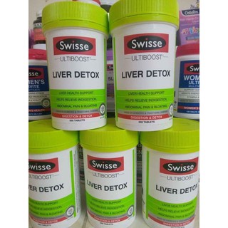 Thải độc gan swisse liver detox úc, 200v