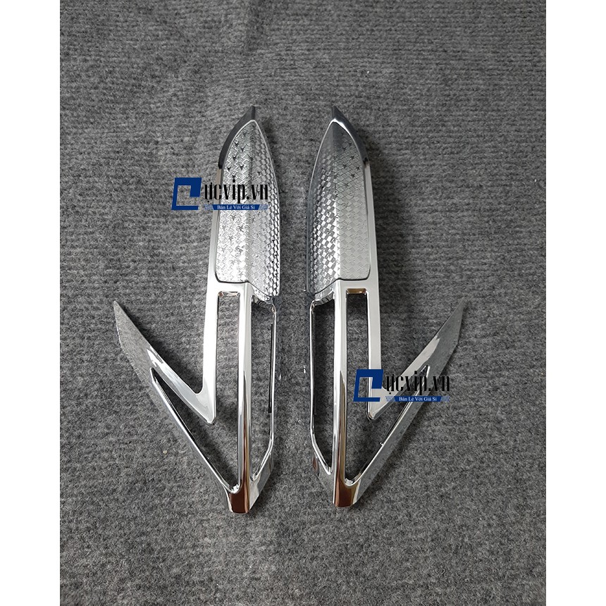 Ốp Viền Xi Nhan Sau Lead 2017 - 2019 Xi Inox Cao Cấp