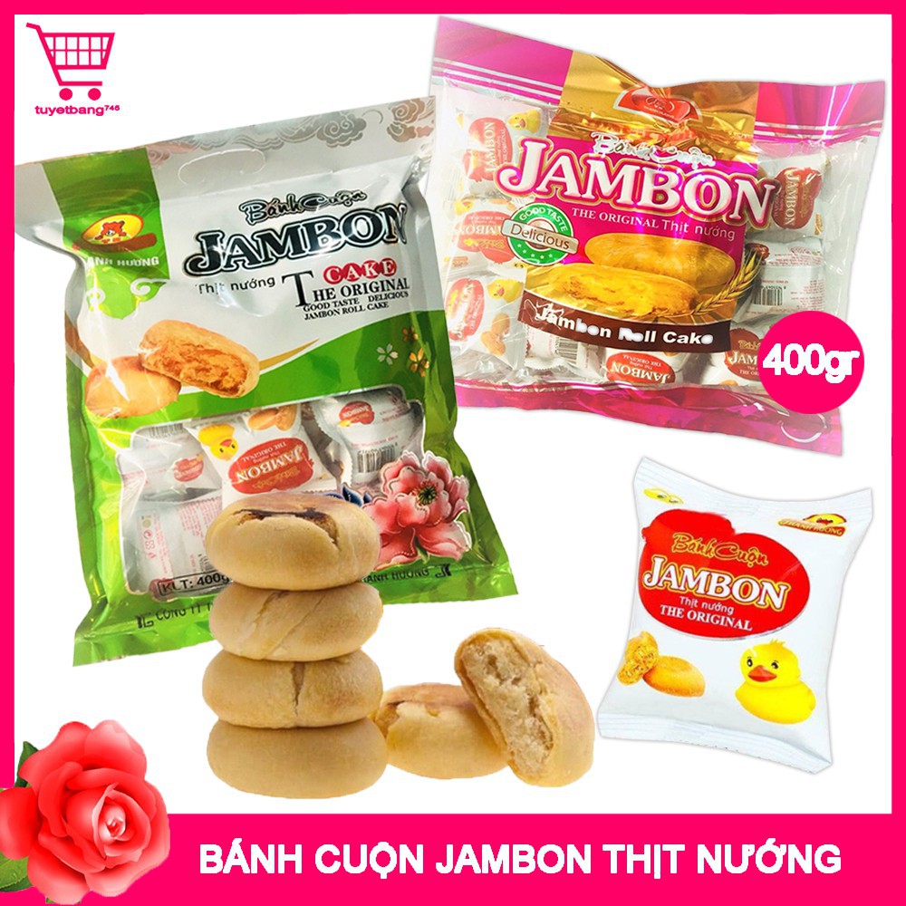 Bánh cuộn JAMBON Thanh Hương vị thịt nướng
