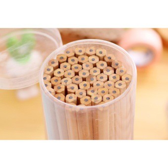 Hộp bút chì 50 chiếc deli nắp nâu hàng sịn loại 1