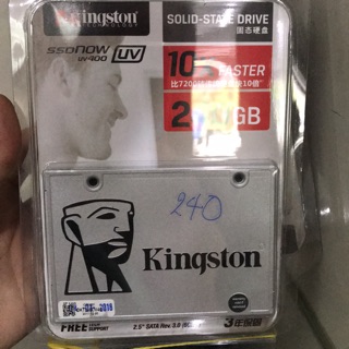 Ssd 240g Kingston uv400 hàng công ty
